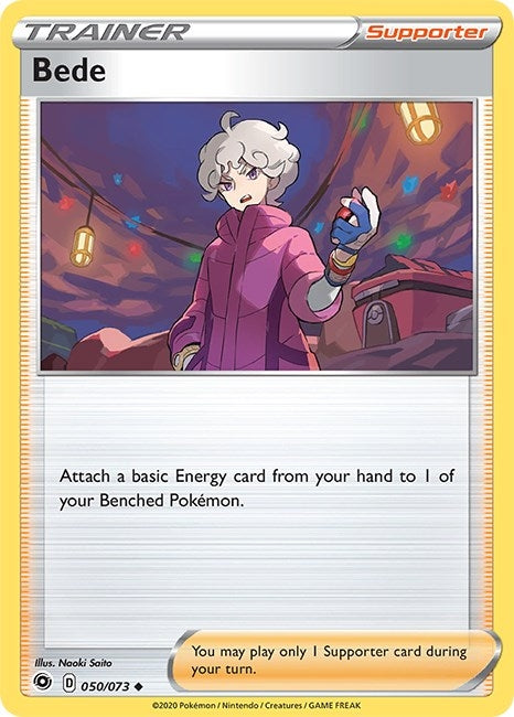 Image for Bede (50/73) (Champion's Path) - Pokemon
