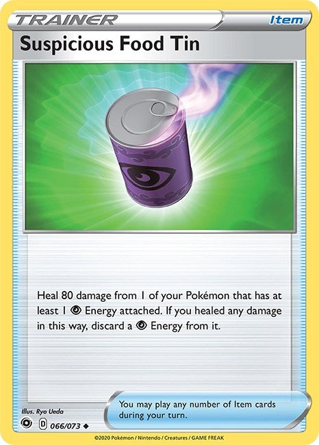 Image for Suspicious Food Tin (66/73) (Champion's Path) - Pokemon