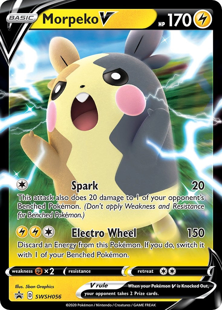 Image for Morpeko V - SWSH056 (SWSH056) (SWSH: Sword & Shield Promo Cards) - Pokemon