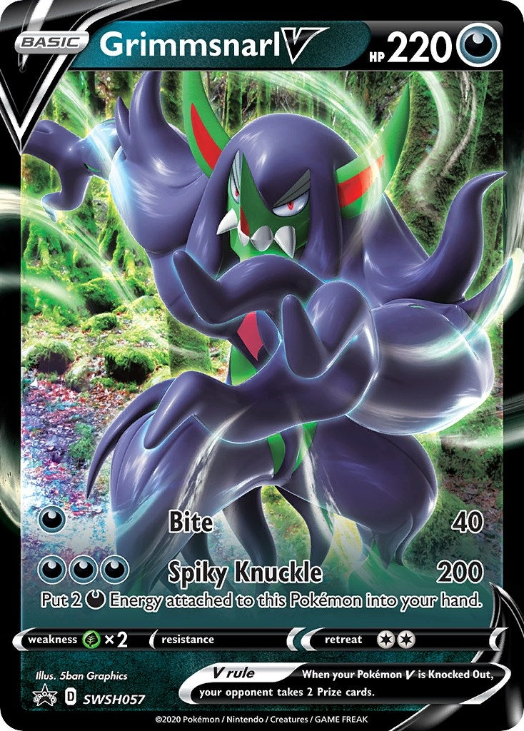Image for Grimmsnarl V - SWSH057 (SWSH057) (SWSH: Sword & Shield Promo Cards) - Pokemon