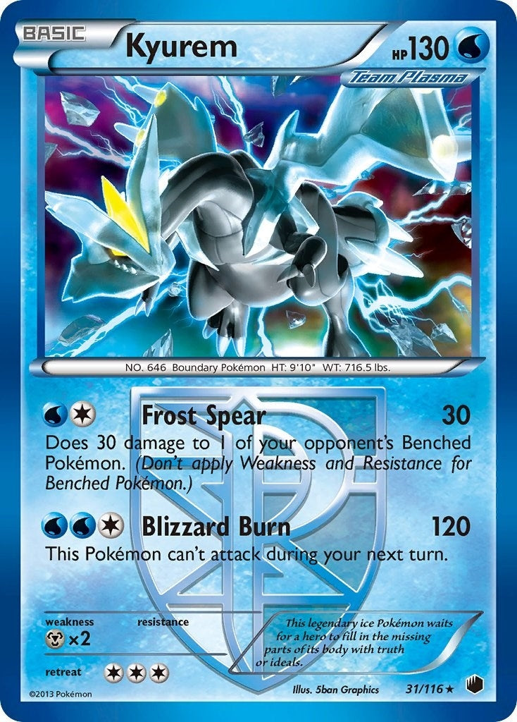 Image for Kyurem (031/116) (Deck Exclusives) - Pokemon