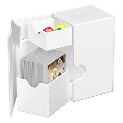 Ultimate Guard: Deck Box – XenoSkin Monocolor Flip'n'Tray 80+ – White