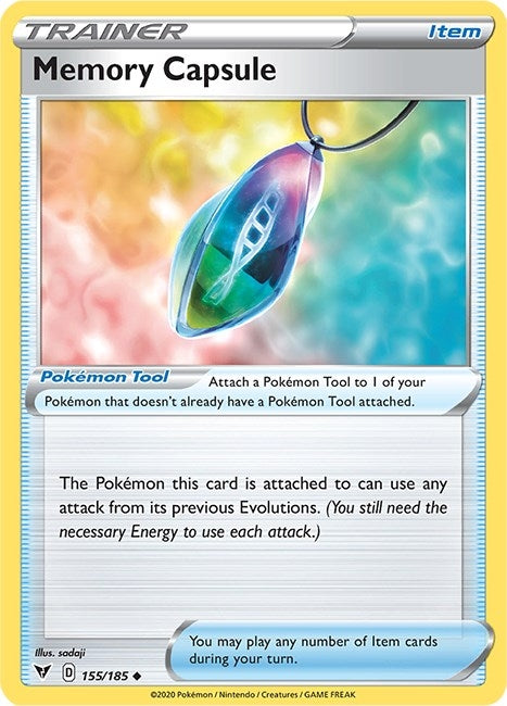 Image for Memory Capsule (155/185) (SWSH04: Vivid Voltage) - Pokemon