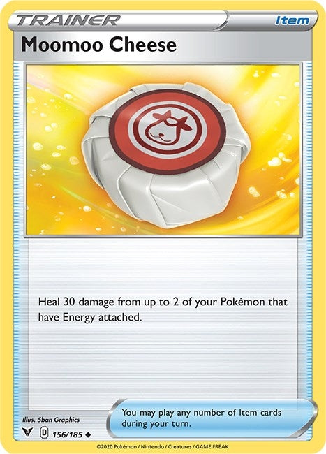 Image for Moomoo Cheese (156/185) (SWSH04: Vivid Voltage) - Pokemon