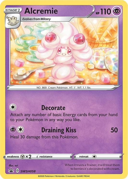 Image for Alcremie - SWSH058 (SWSH058) (SWSH: Sword & Shield Promo Cards) - Pokemon