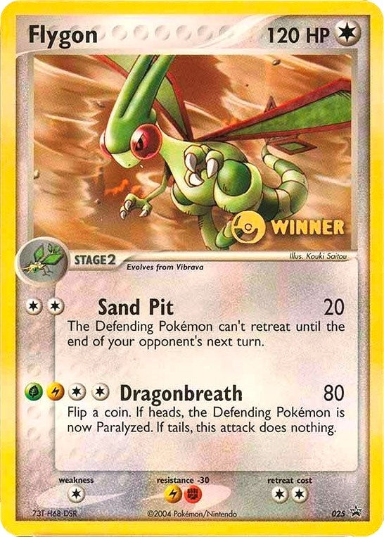 Image for Flygon - 025 (e-League) [Winner] (025) (Nintendo Promos) - Pokemon