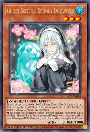 Image for Ghost Sister & Spooky Dogwood (LART-EN024) (The Lost Art Promotion) (LART) - YuGiOh