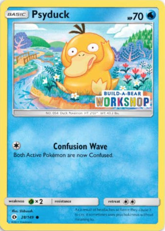 Image for Psyduck - 28/149 (Build-A-Bear Workshop Exclusive) (028/149) (Miscellaneous Cards & Products) - Pokemon