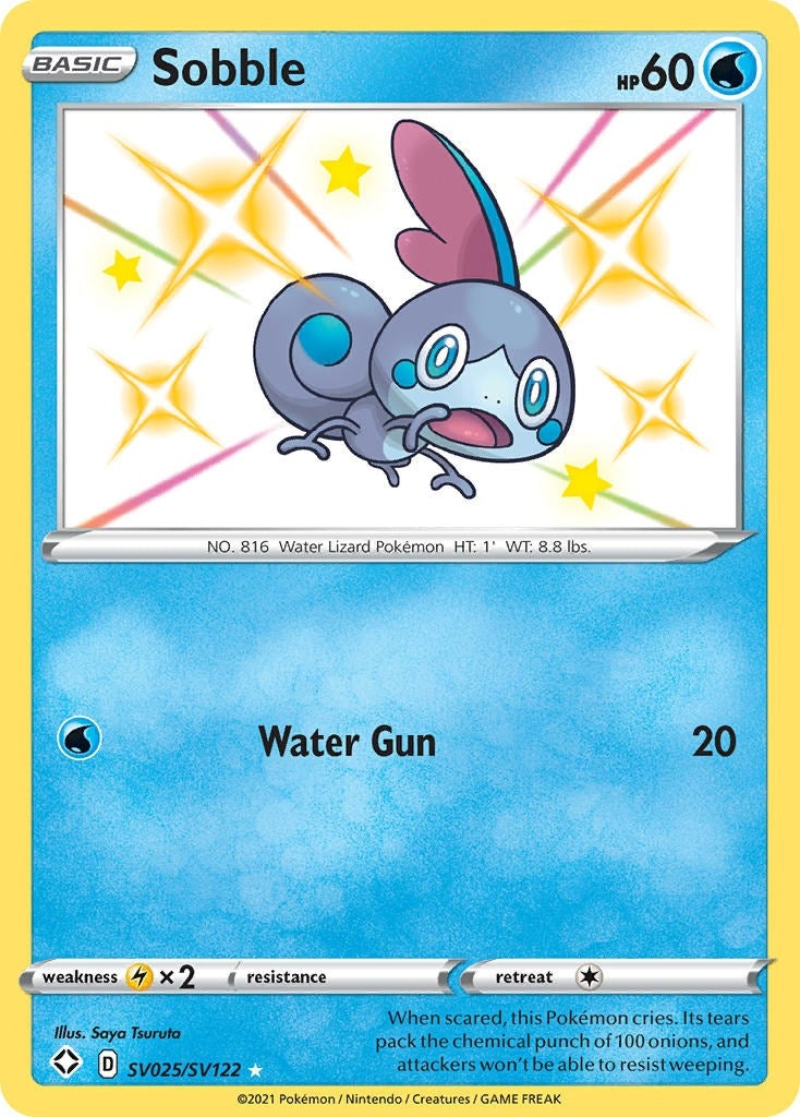 Image for Sobble (SV025/SV122) (Shining Fates: Shiny Vault) - Pokemon