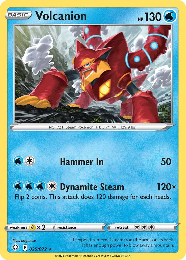 Image for Volcanion (025/072) (Shining Fates) - Pokemon