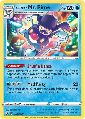 Image for Galarian Mr. Rime - SWSH079 (SWSH079) (SWSH: Sword & Shield Promo Cards) - Pokemon