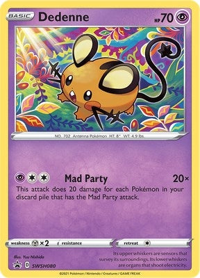 Image for Dedenne - SWSH080 (SWSH080) (SWSH: Sword & Shield Promo Cards) - Pokemon