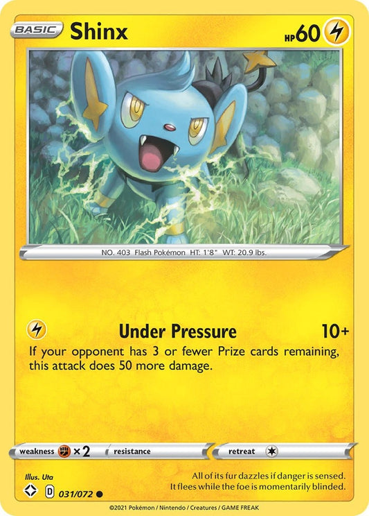 Image for Shinx (031/072) (Shining Fates) - Pokemon