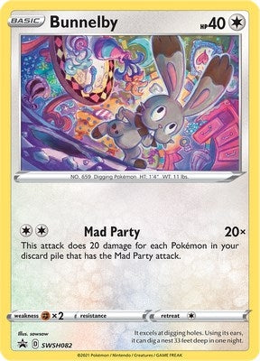Image for Bunnelby - SWSH082 (SWSH082) (SWSH: Sword & Shield Promo Cards) - Pokemon