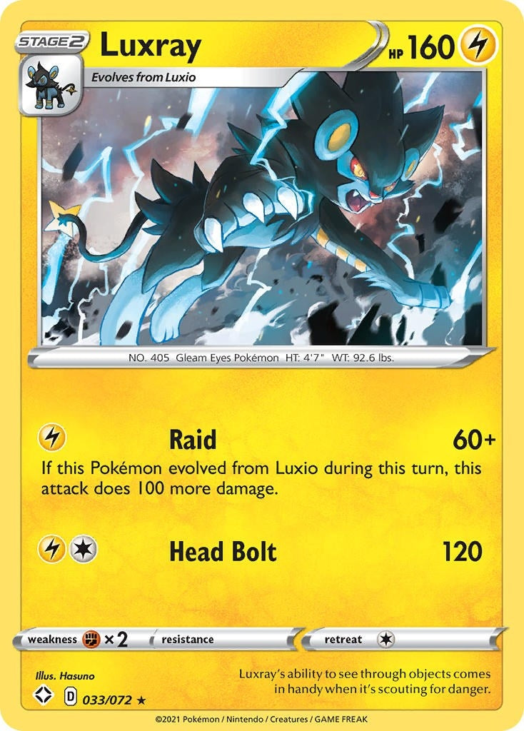 Image for Luxray (033/072) (Shining Fates) - Pokemon