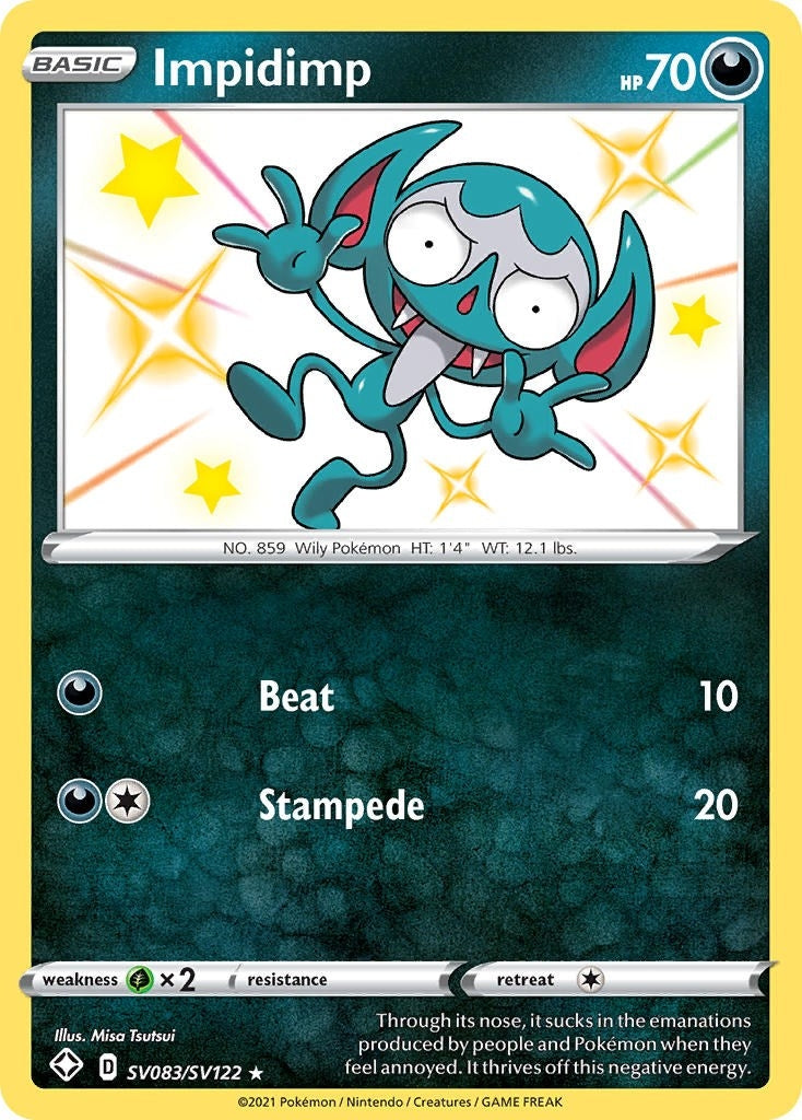 Image for Impidimp (SV083/SV122) (Shining Fates: Shiny Vault) - Pokemon