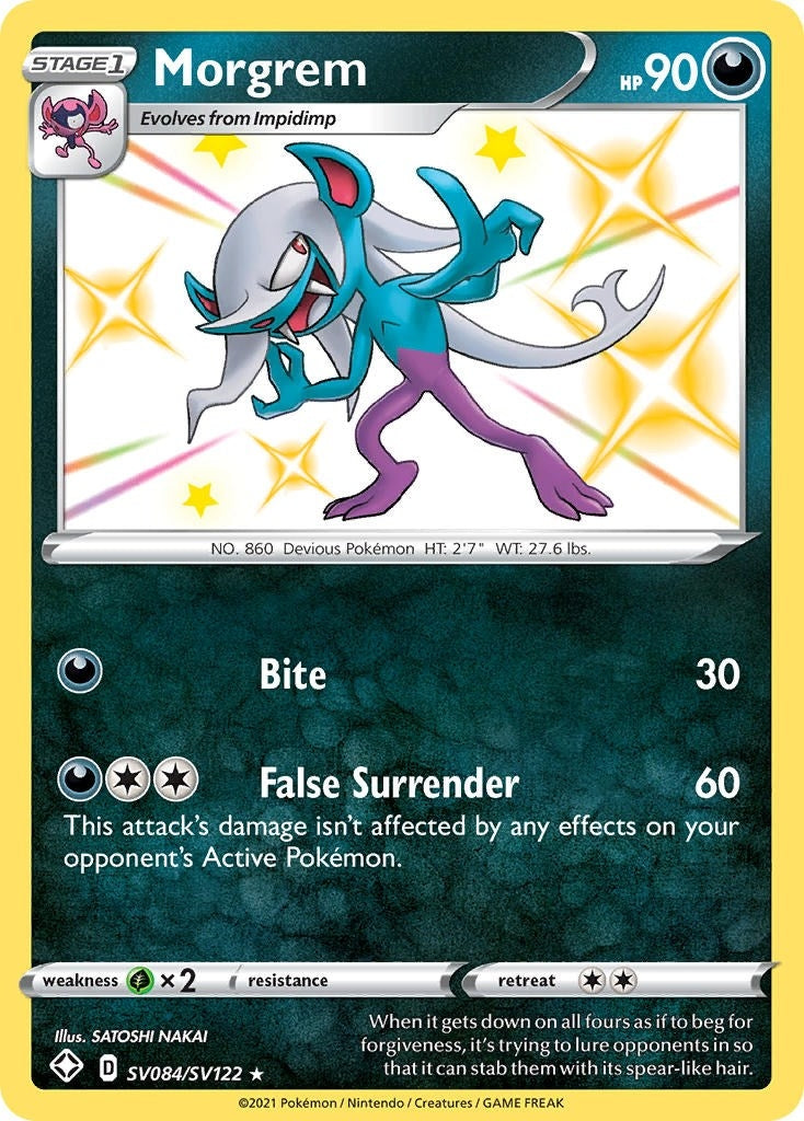 Image for Morgrem (SV084/SV122) (Shining Fates: Shiny Vault) - Pokemon