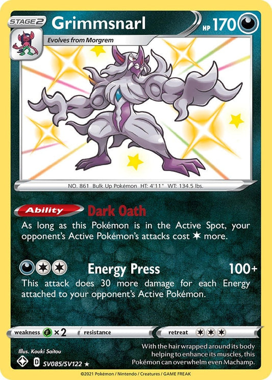 Image for Grimmsnarl (SV085/SV122) (Shining Fates: Shiny Vault) - Pokemon