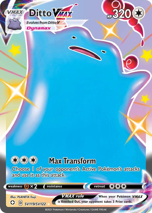 Image for Ditto VMAX (SV119/SV122) (Shining Fates: Shiny Vault) - Pokemon