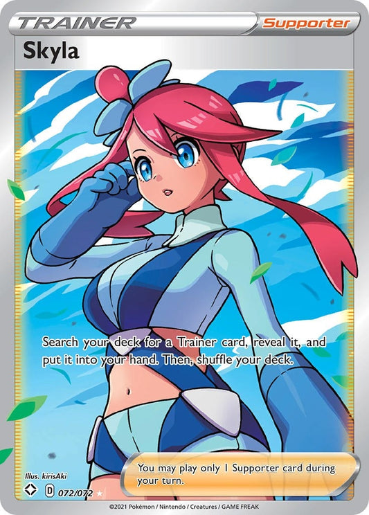 Image for Skyla (Full Art) (072/072) (Shining Fates) - Pokemon