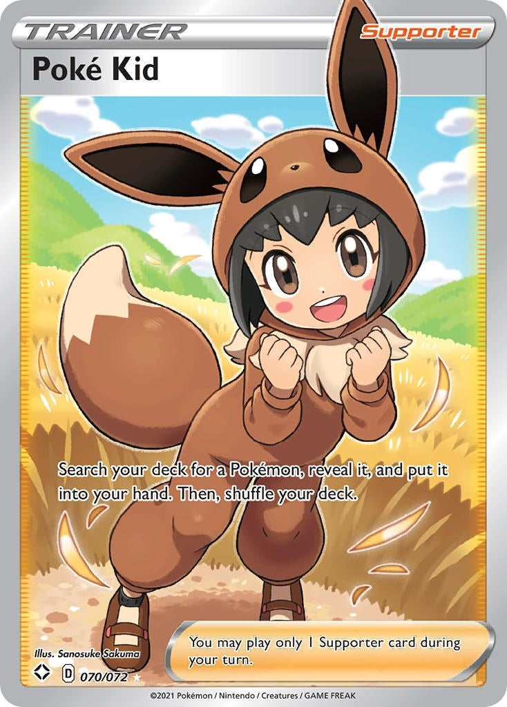 Image for Poke Kid (Full Art) (070/072) (Shining Fates) - Pokemon