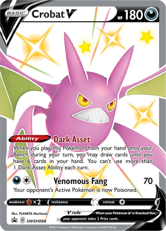 Image for Crobat V - SWSH098 (SWSH098) (SWSH: Sword & Shield Promo Cards) - Pokemon