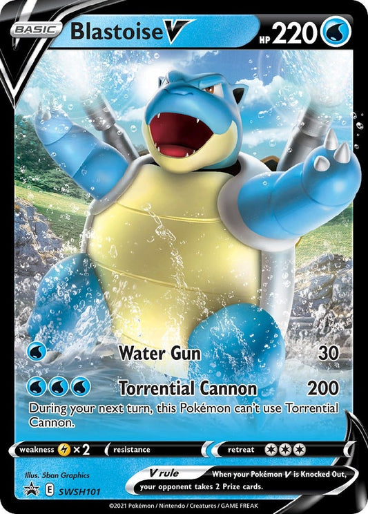 Image for Blastoise V - SWSH101 (SWSH101) (SWSH: Sword & Shield Promo Cards) - Pokemon