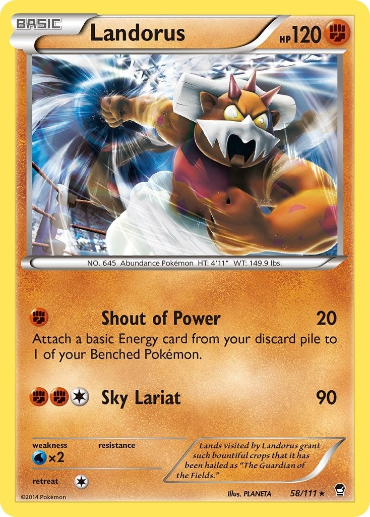 Image for Landorus (058/111) (Deck Exclusives) - Pokemon