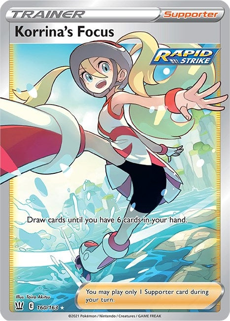 Image for Korrina's Focus (Full Art) (160/163) (SWSH05: Battle Styles) - Pokemon