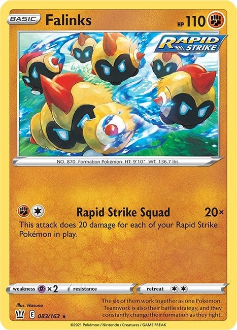 Image for Falinks (083/163) (SWSH05: Battle Styles) - Pokemon