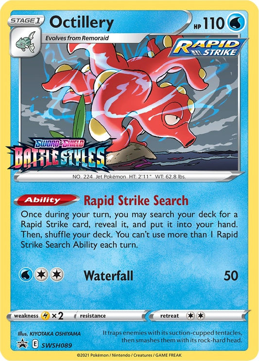 Image for Octillery - SWSH089 (Prerelease) (SWSH089) (SWSH: Sword & Shield Promo Cards) - Pokemon