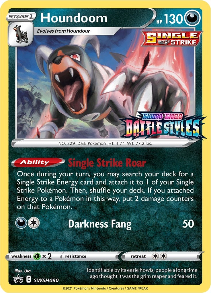 Image for Houndoom - SWSH090 (Prerelease) (SWSH090) (SWSH: Sword & Shield Promo Cards) - Pokemon