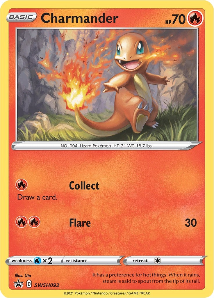 Image for Charmander - SWSH092 (SWSH092) (SWSH: Sword & Shield Promo Cards) - Pokemon