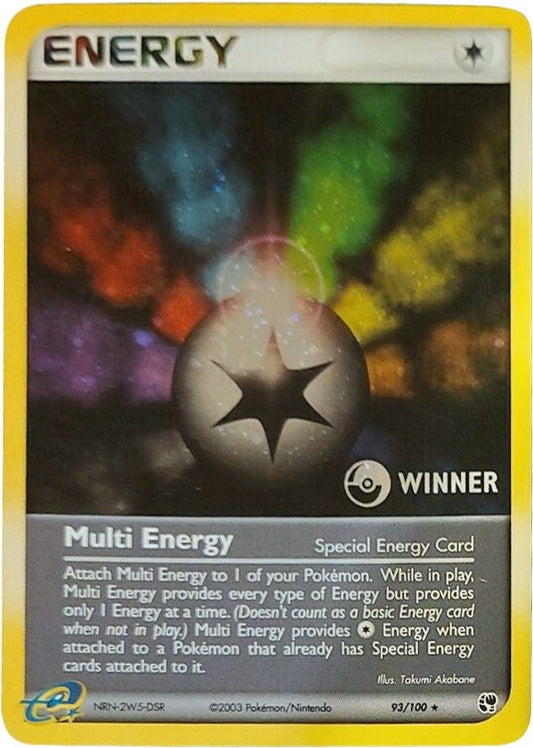 Image for Multi Energy (Special) - 93/100 [Winner] (093/100) (League & Championship Cards) - Pokemon