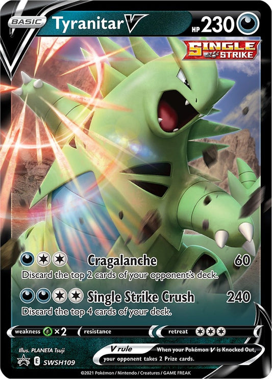 Image for Tyranitar V - SWSH109 (SWSH109) (SWSH: Sword & Shield Promo Cards) - Pokemon