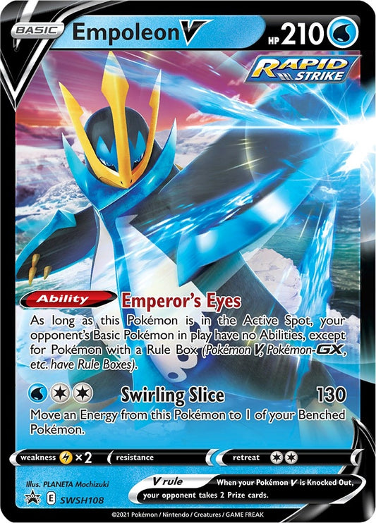 Image for Empoleon V - SWSH108 (SWSH108) (SWSH: Sword & Shield Promo Cards) - Pokemon