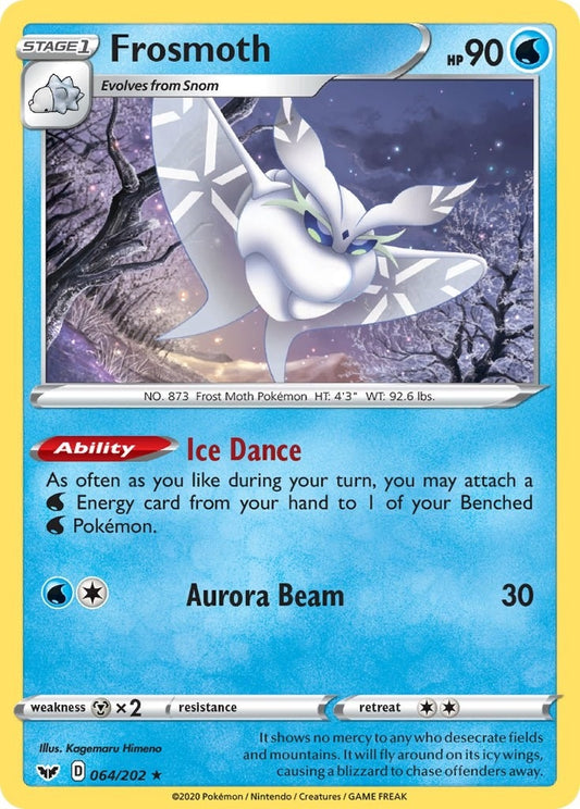 Image for Frosmoth - 064/202 (Non-Holo) (064/202) (Deck Exclusives) - Pokemon