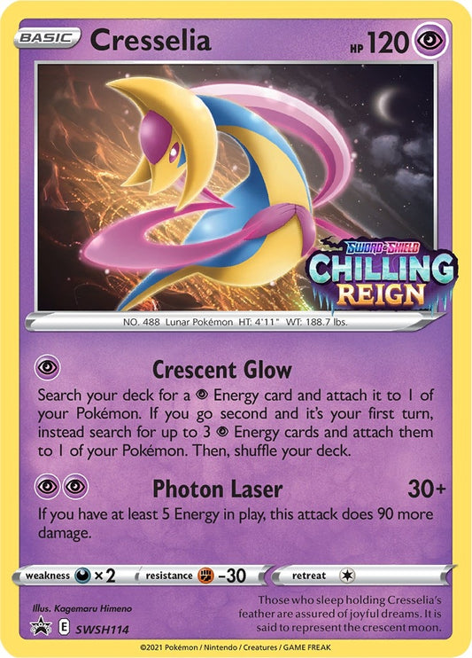 Image for Cresselia - SWSH114 (Prerelease) (SWSH114) (SWSH: Sword & Shield Promo Cards) - Pokemon