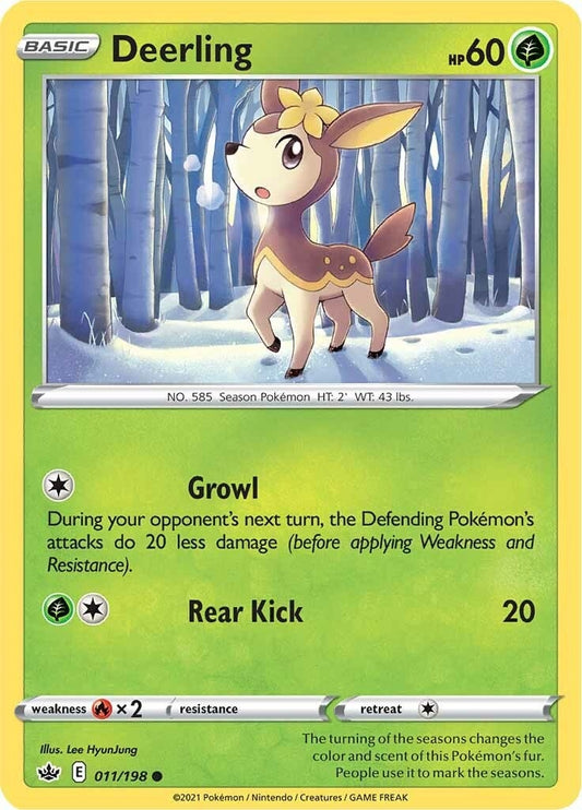 Image for Deerling (011/198) (SWSH06: Chilling Reign) - Pokemon
