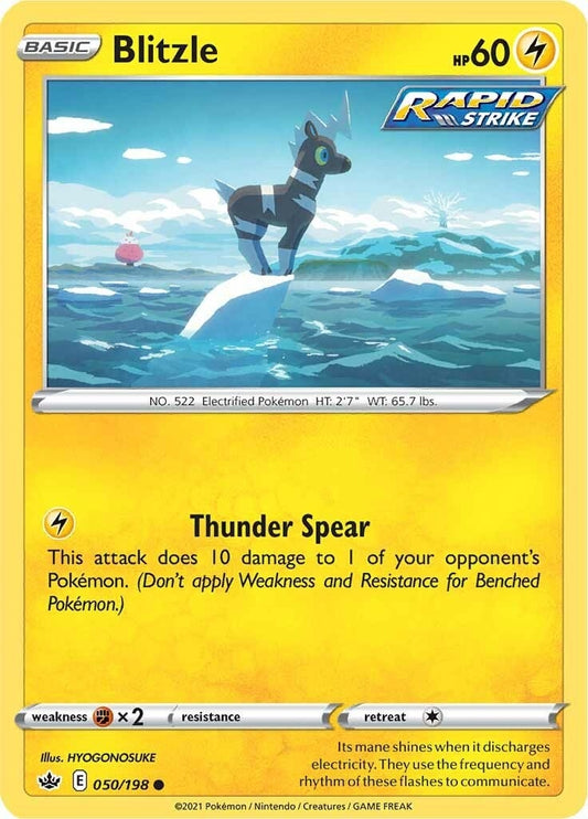 Image for Blitzle (050/198) (SWSH06: Chilling Reign) - Pokemon