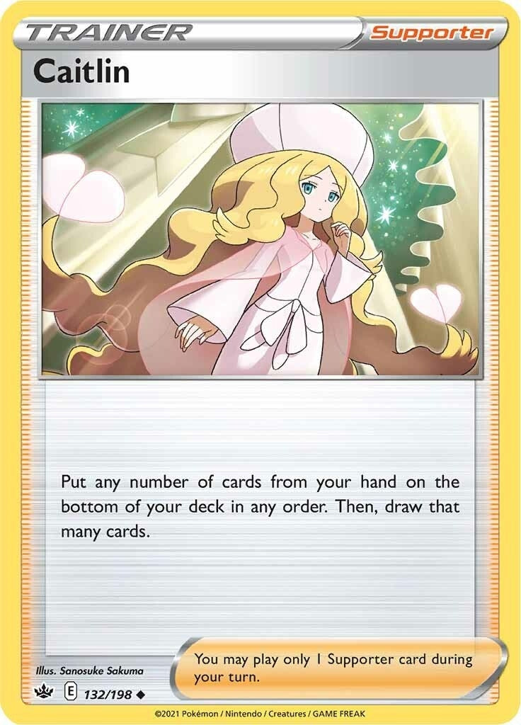 Image for Caitlin (132/198) (SWSH06: Chilling Reign) - Pokemon
