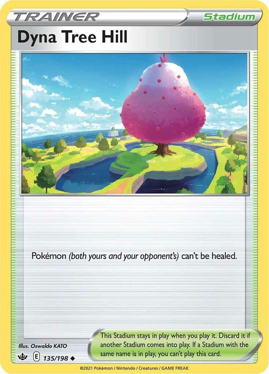 Image for Dyna Tree Hill (135/198) (SWSH06: Chilling Reign) - Pokemon