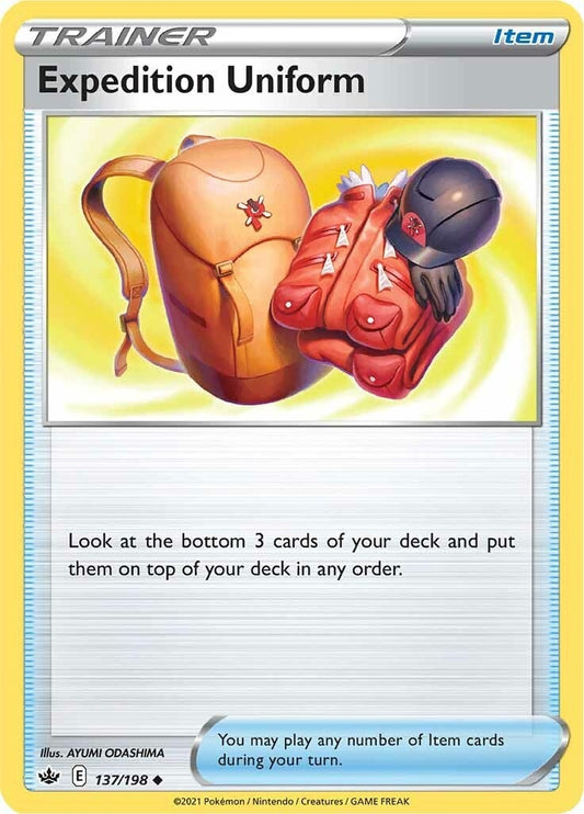 Image for Expedition Uniform (137/198) (SWSH06: Chilling Reign) - Pokemon