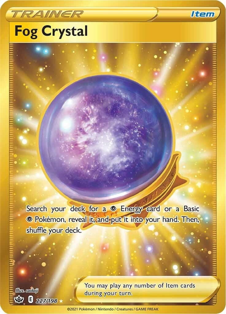Image for Fog Crystal (Secret) (227/198) (SWSH06: Chilling Reign) - Pokemon