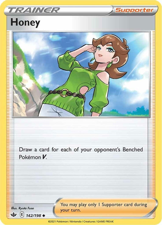 Image for Honey (142/198) (SWSH06: Chilling Reign) - Pokemon
