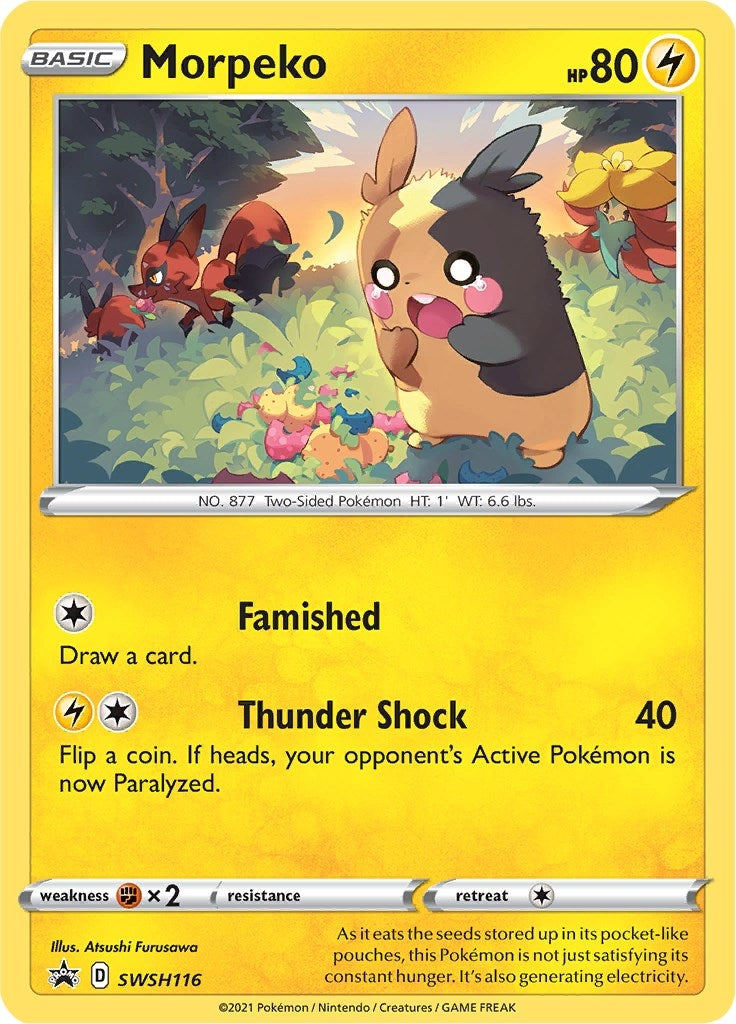 Image for Morpeko - SWSH116 (SWSH116) (SWSH: Sword & Shield Promo Cards) - Pokemon
