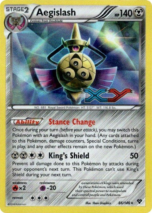 Image for Aegislash - 86/146 (Prerelease) (86/146) (XY Promos) - Pokemon