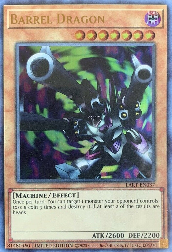 Image for Barrel Dragon (LART-EN037) (The Lost Art Promotion) (LART) - YuGiOh