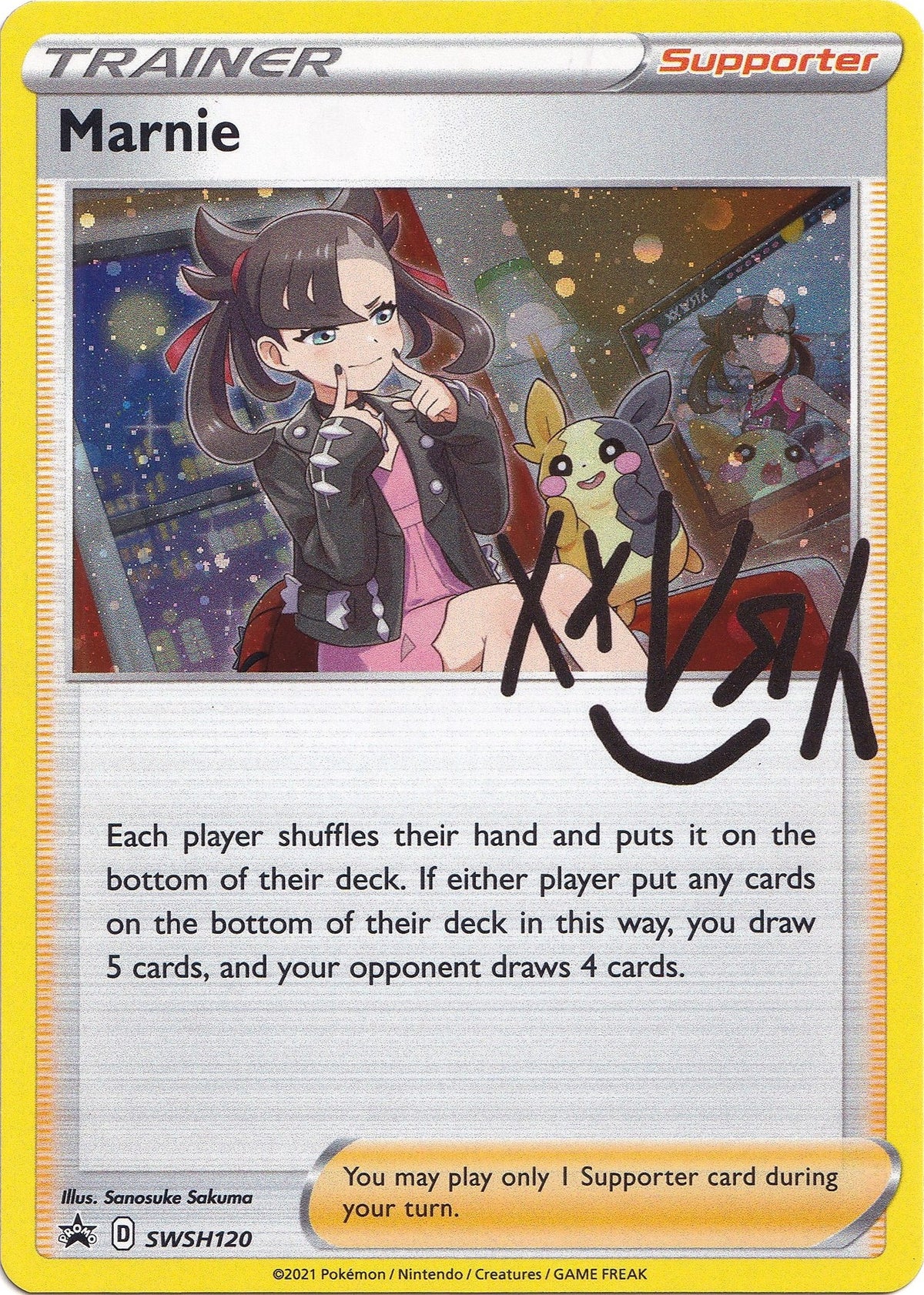 Image for Marnie - SWSH120 (SWSH120) (SWSH: Sword & Shield Promo Cards) - Pokemon