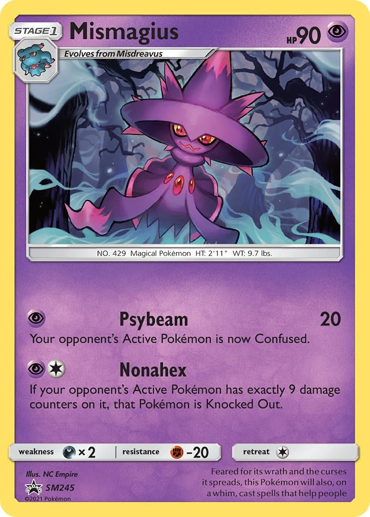 Image for Mismagius - SM245 (SM245) (SM Promos) - Pokemon